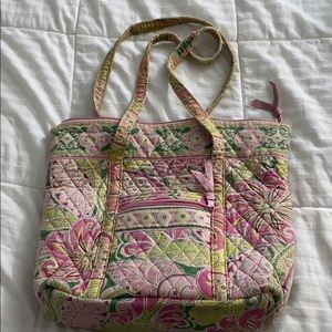 Vera Bradley Pink Paisley Tote